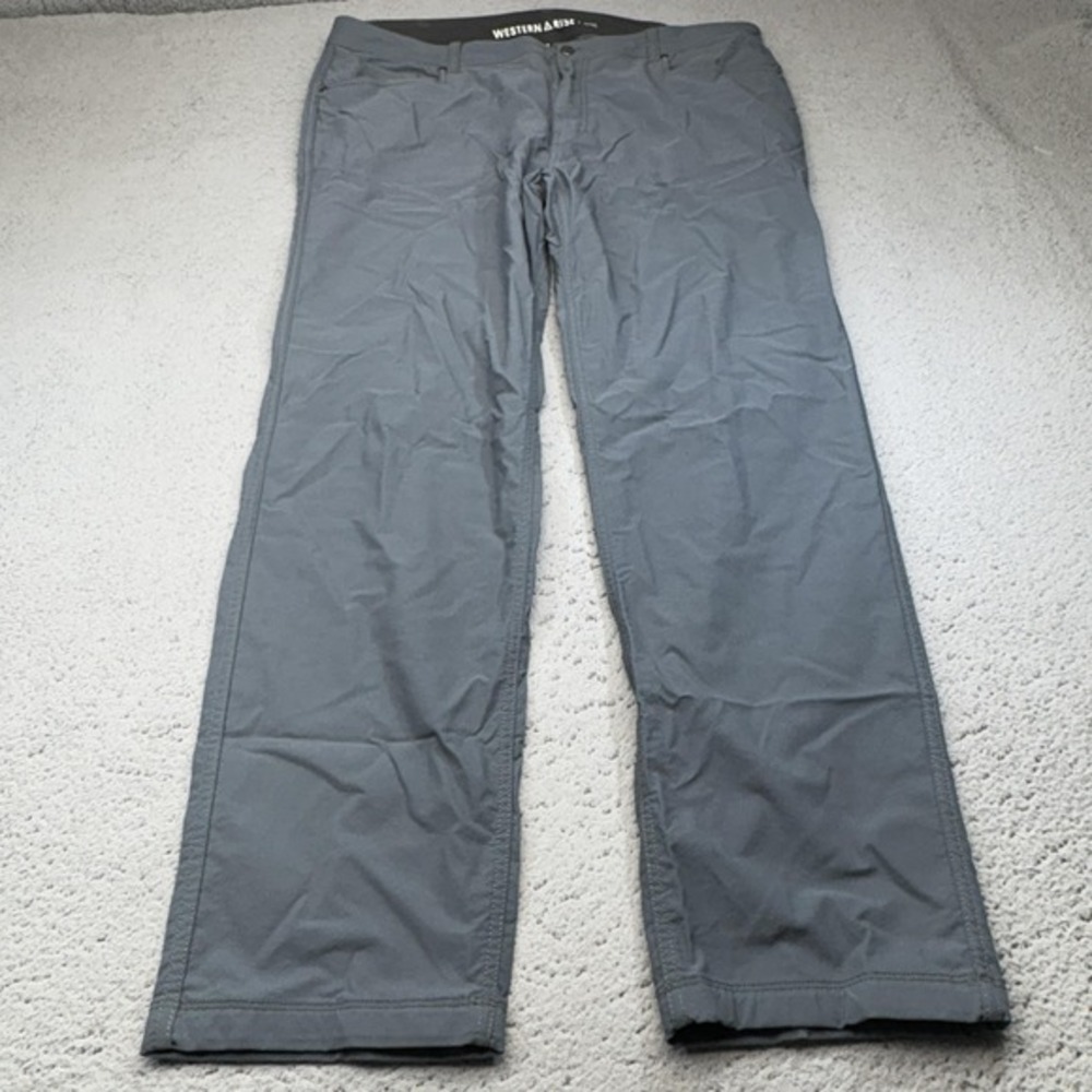 Western Rise Pants Mens 40x32 Chino‎ Evolution Performance Stretch Tech Travel